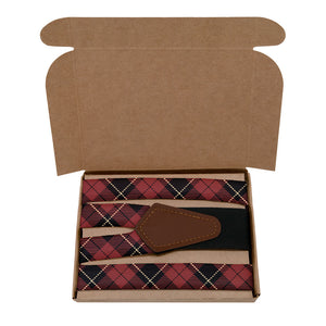 Finestra Plaid Suspenders