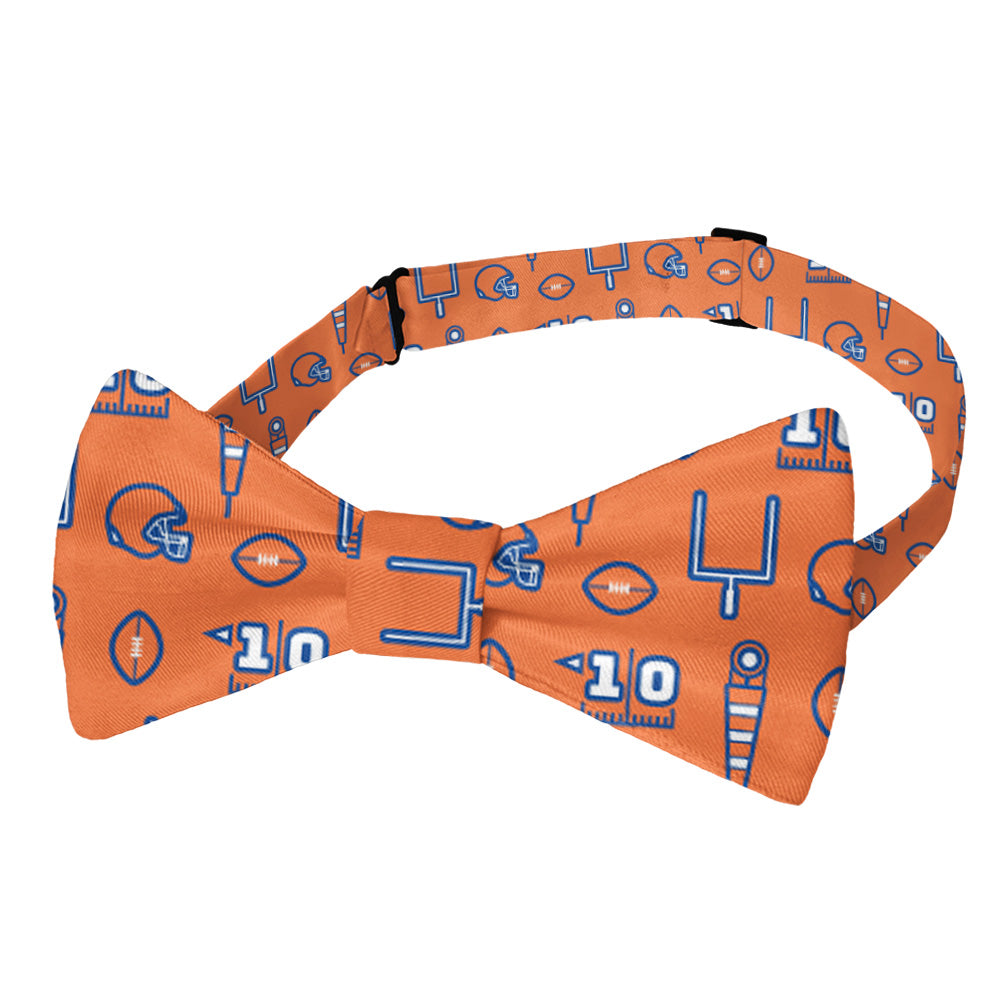 First Down Football Bow Tie 3 Pretied - Knotty Tie Co.