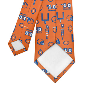 First Down Football Necktie 4 Tipping - Knotty Tie Co.