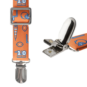 First Down Football Suspenders