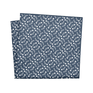 Fishbone Pocket Square - 12" Square - Knotty Tie Co.