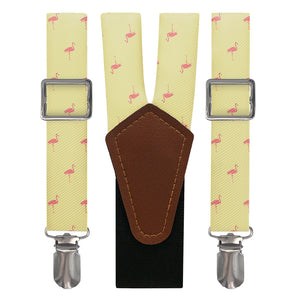 Flamingos Suspenders - Main View - Knotty Tie Co.