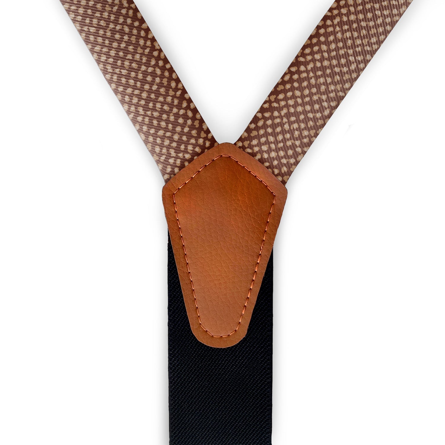 Fleck Suspenders - Full Front View - Knotty Tie Co.