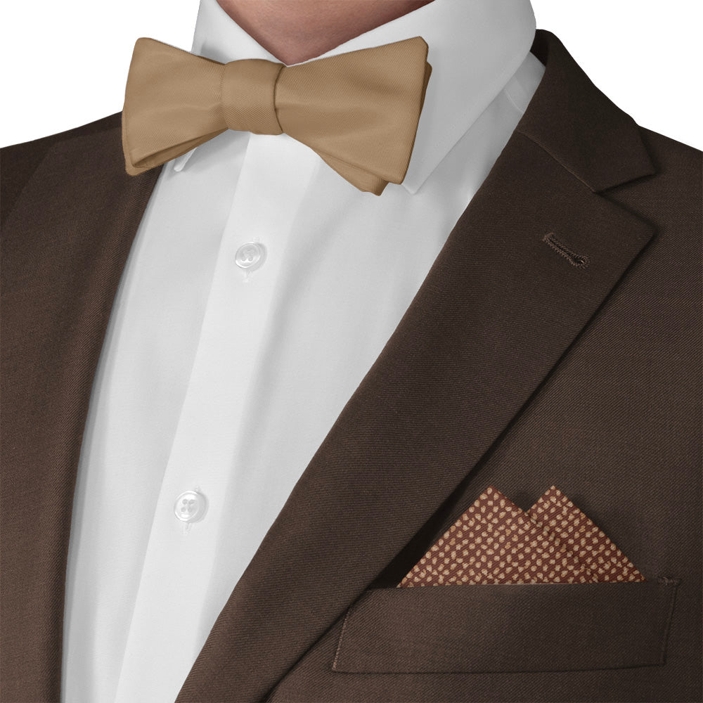 Fleck Pocket Square - Matching Bow Tie - Knotty Tie Co.