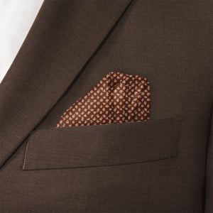 Fleck Pocket Square - Wave Fold - Knotty Tie Co.