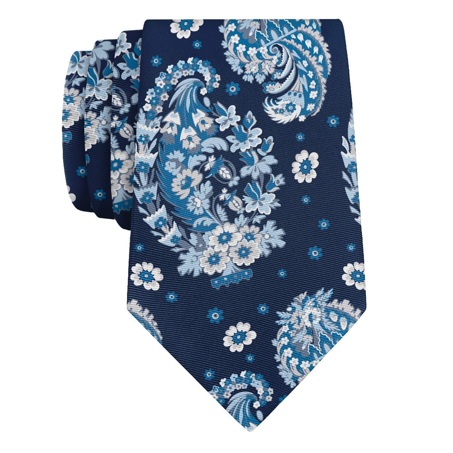 Floral Paisley Necktie - Knotty 2.75" -  - Knotty Tie Co.