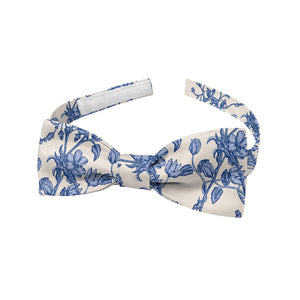 Floral Toile Bow Tie - Hardware - Knotty Tie Co.
