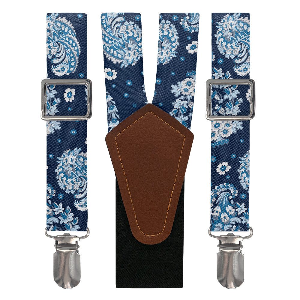 Floral Paisley Suspenders - Main View - Knotty Tie Co.