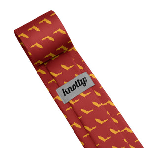 Florida State Outline Necktie - Tag - Knotty Tie Co.