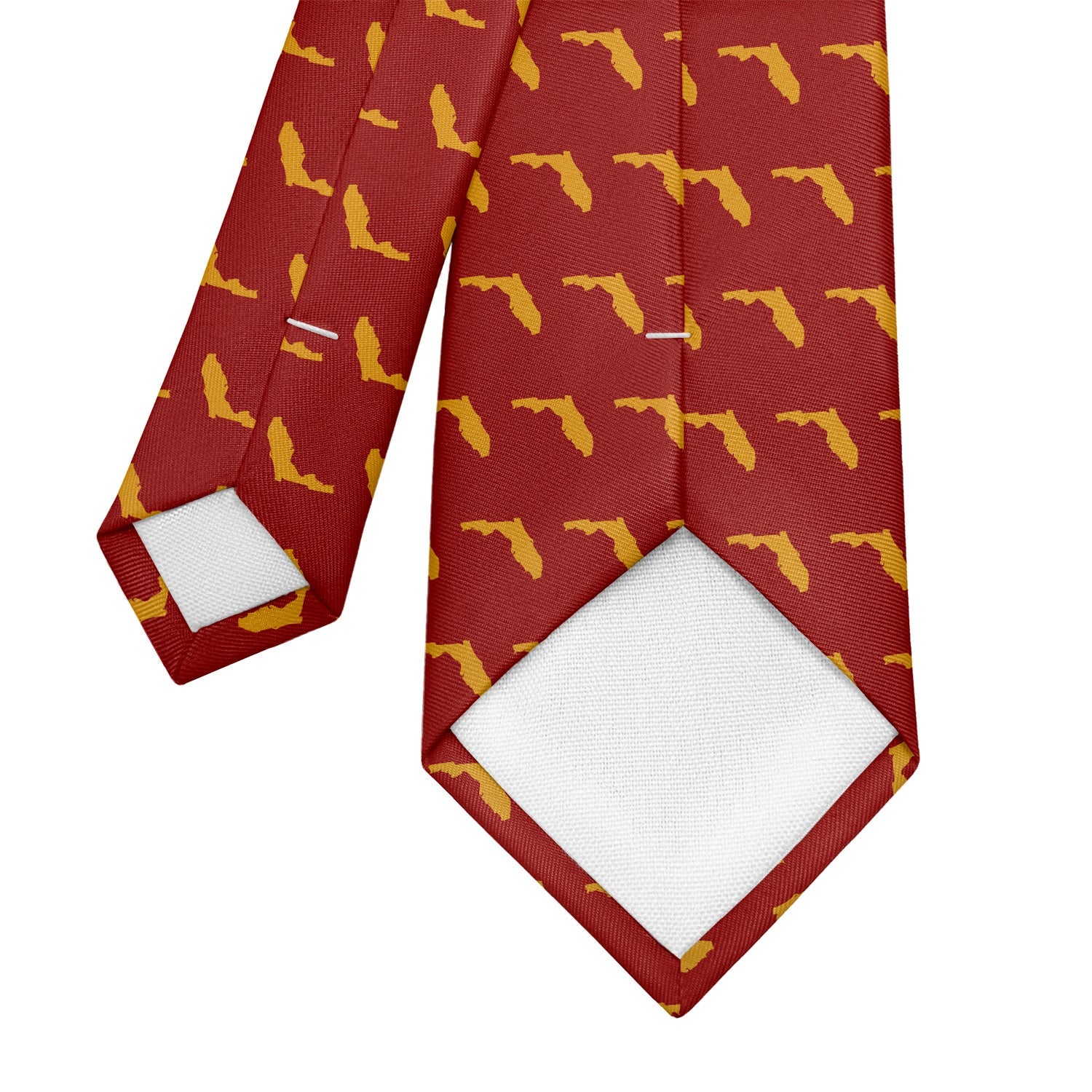 Florida State Outline Necktie - Tipping - Knotty Tie Co.