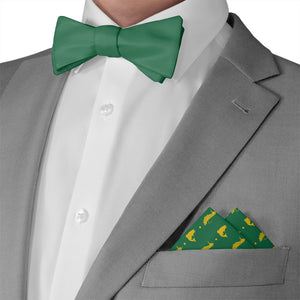 Fly Fishing Pocket Square - Matching Bow Tie - Knotty Tie Co.