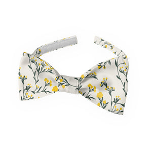 Folksy Floral Bow Tie