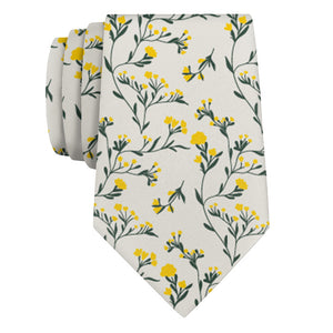 Folksy Floral Necktie