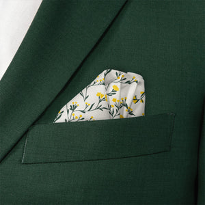 Folksy Floral Pocket Square