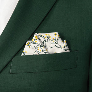 Folksy Floral Pocket Square