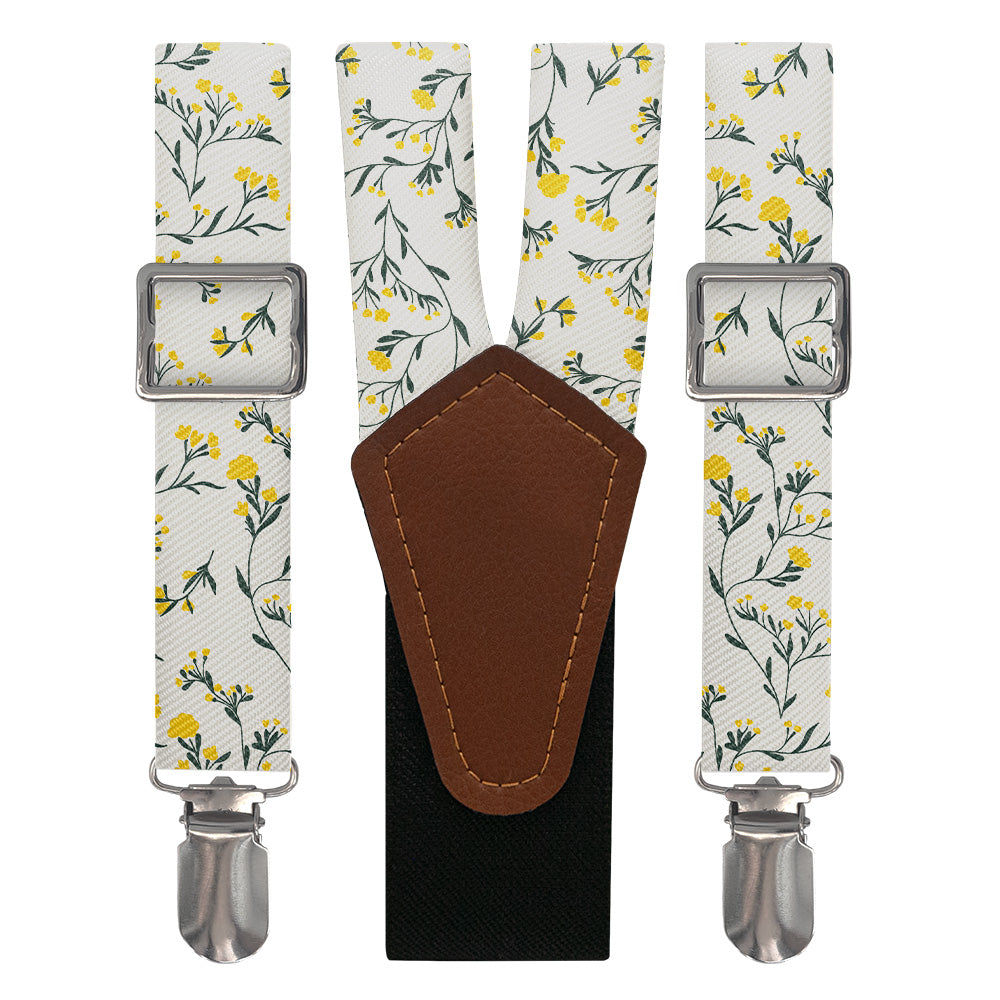 Folksy Floral Suspenders