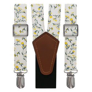 Folksy Floral Suspenders