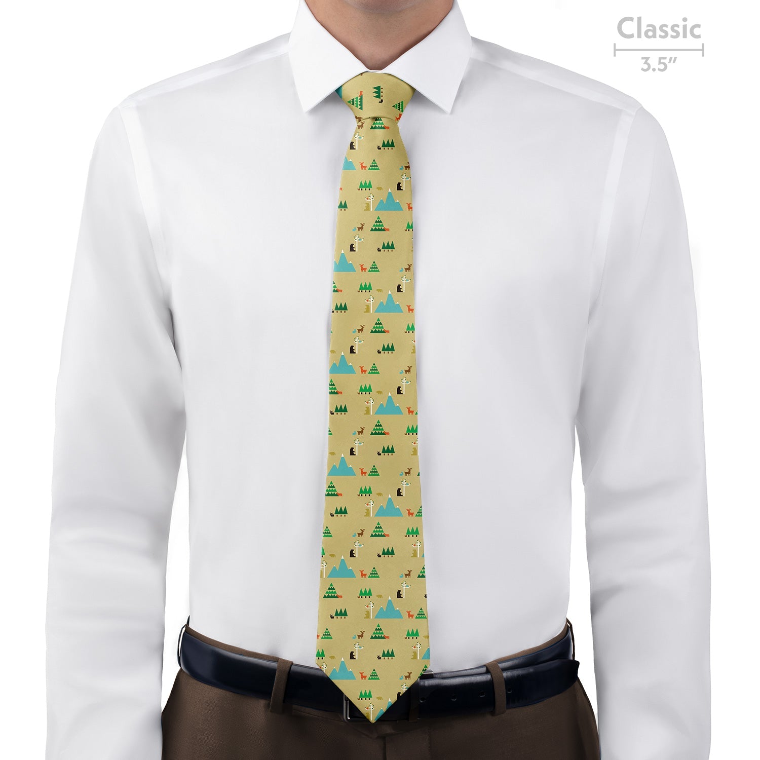 Forest Necktie - Classic - Knotty Tie Co.