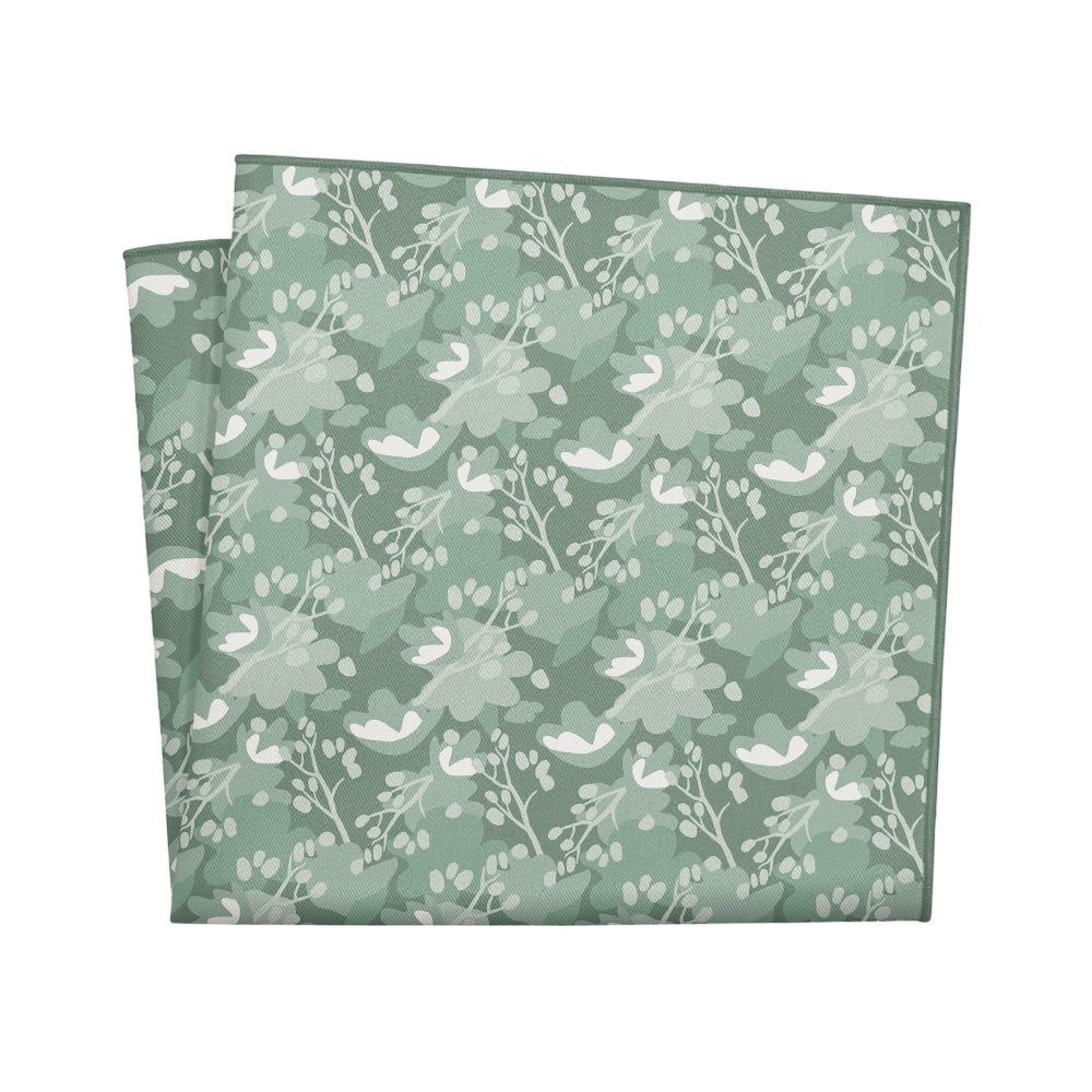 Francis Floral Pocket Square - 12" Square - Knotty Tie Co.