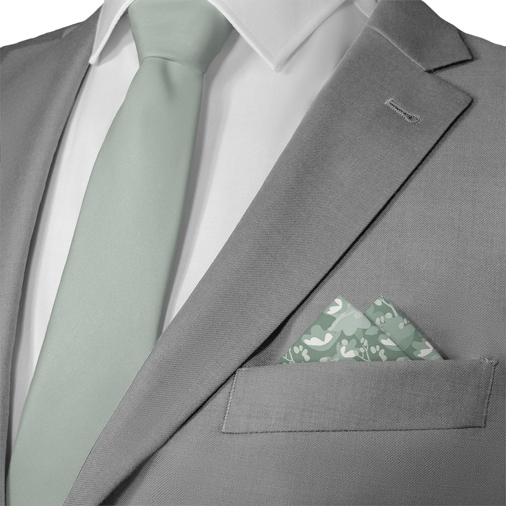 Francis Floral Pocket Square - Matching Necktie- Knotty Tie Co.