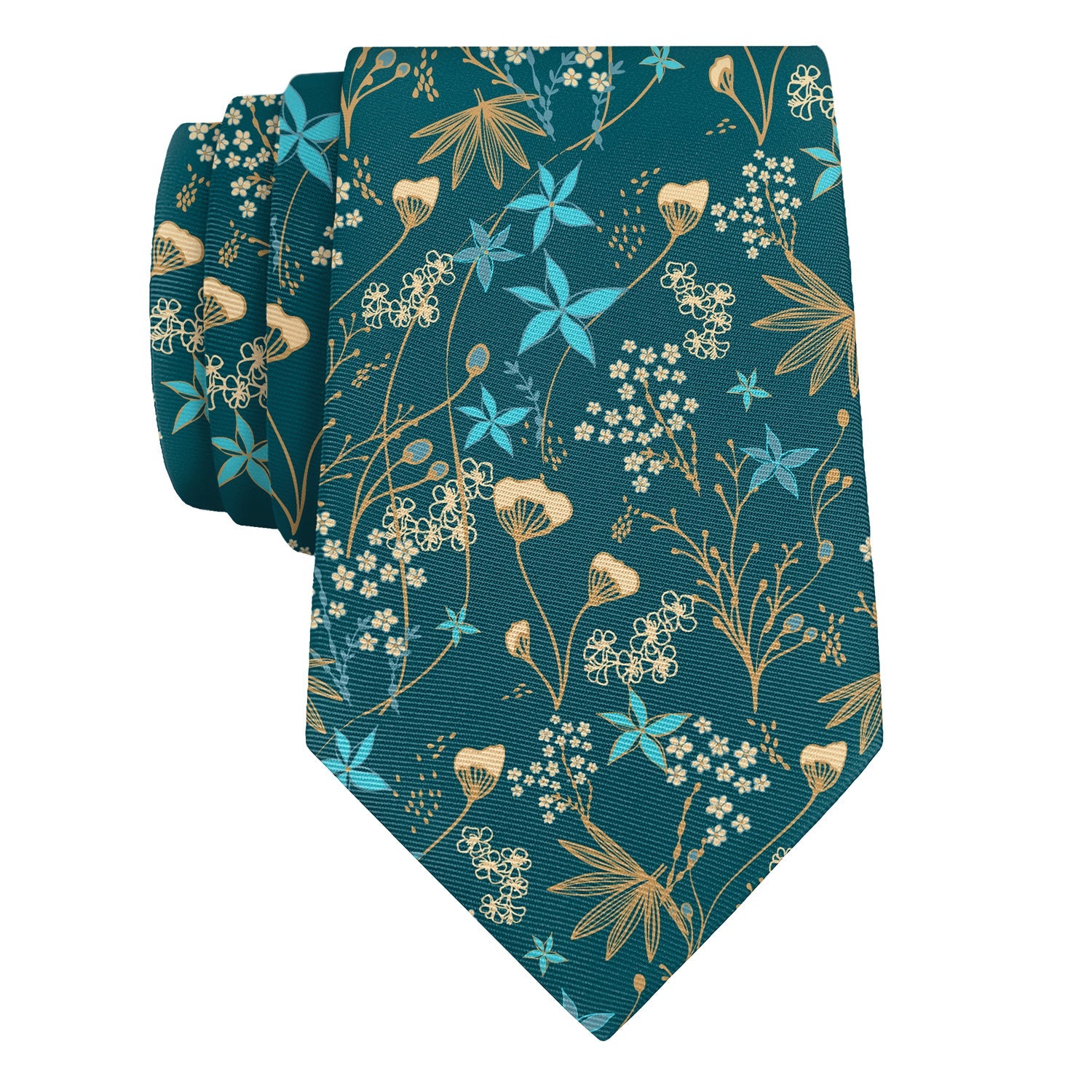 Frankie Floral Necktie - Knotty 2.75" -  - Knotty Tie Co.