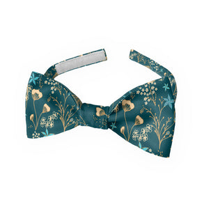 Frankie Floral Bow Tie - Kids Pre-Tied 9.5-12.5" - Knotty Tie Co.