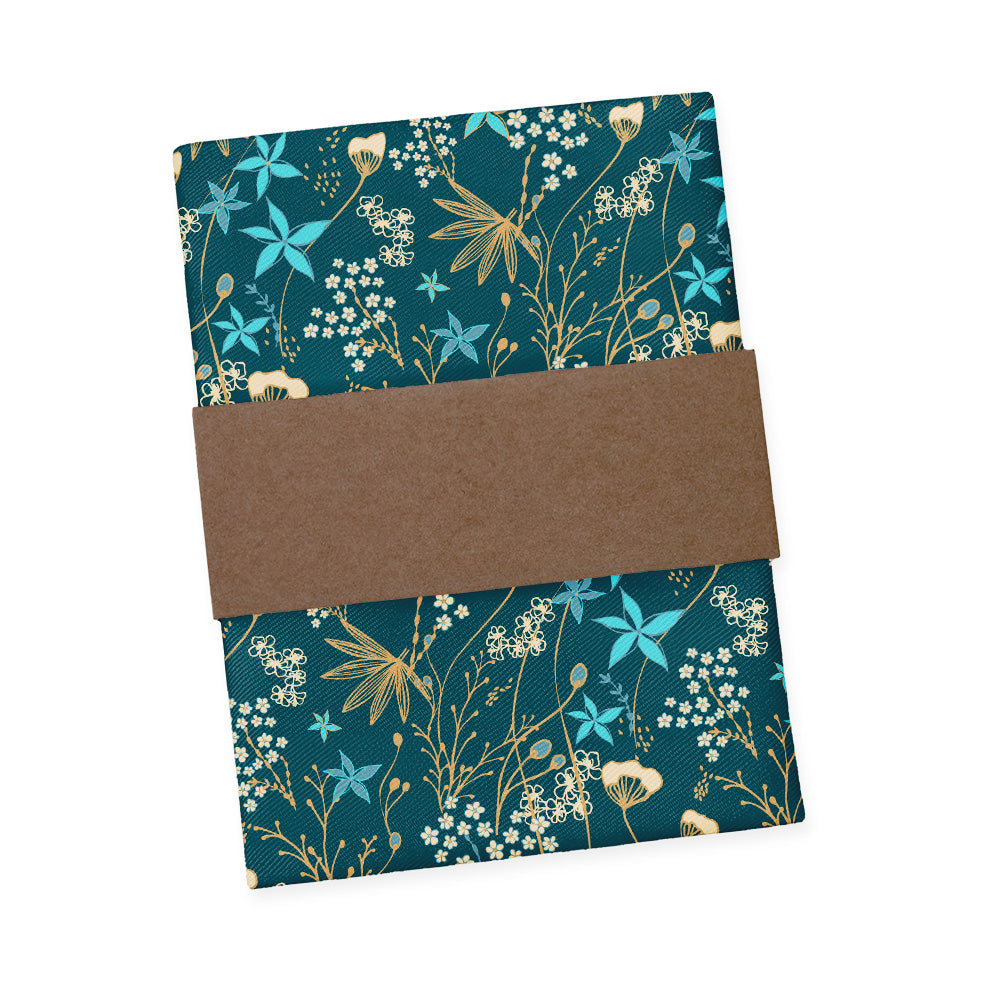 Frankie Floral Pocket Square - Packaging - Knotty Tie Co.