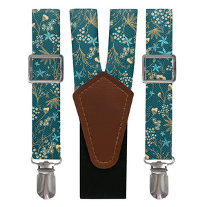 Frankie Floral Suspenders - Main View - Knotty Tie Co.