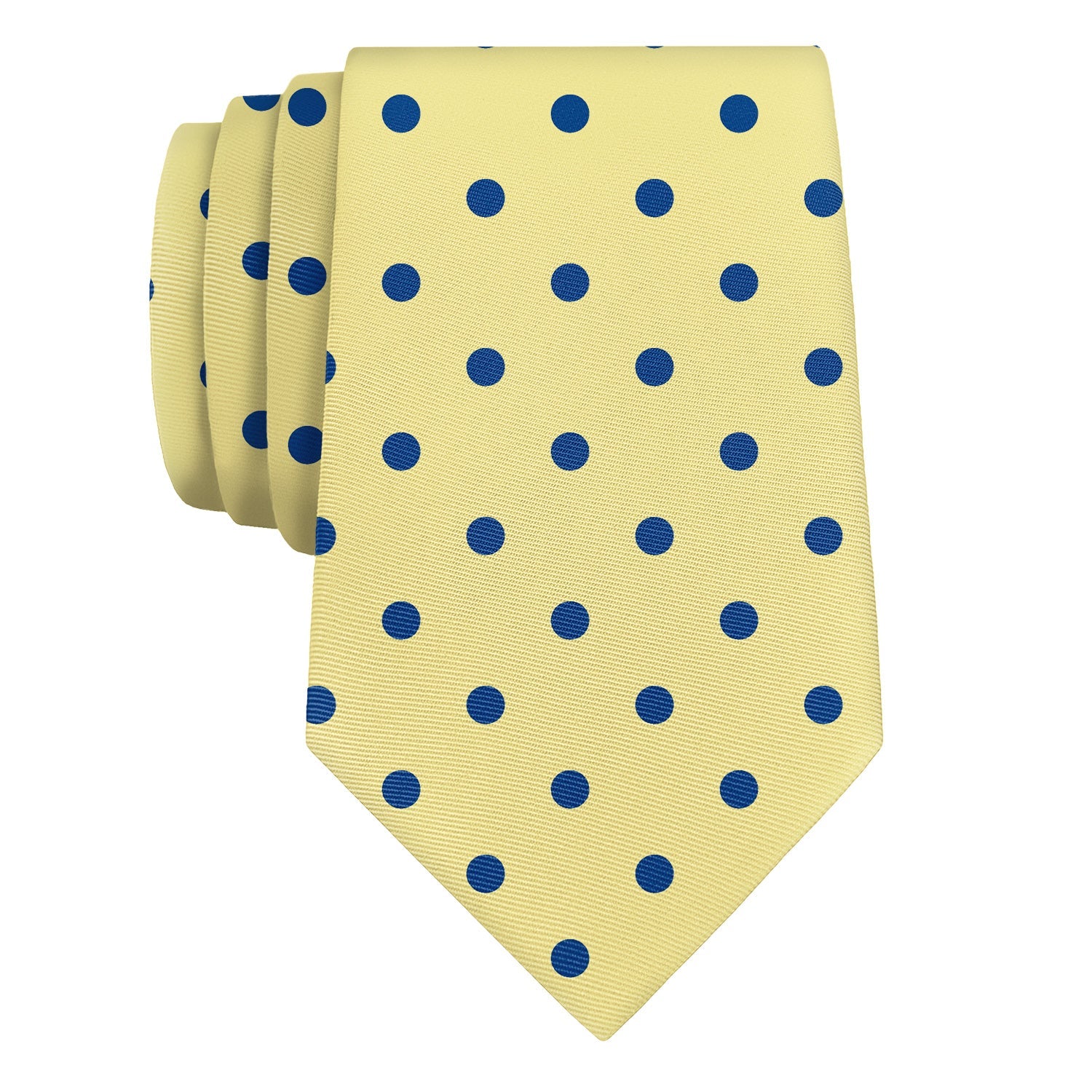 Franklin Dots Necktie - Rolled - Knotty Tie Co.