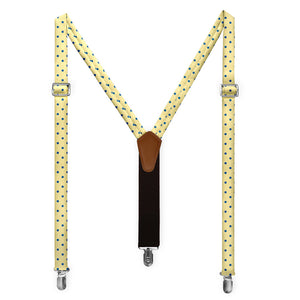 Franklin Dots Suspenders - Full Front View - Knotty Tie Co.