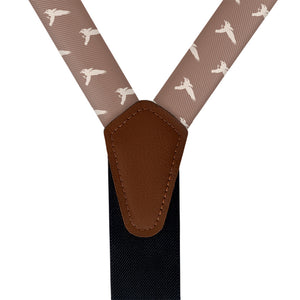 Free Bird Suspenders - Vegan Leather Y-Back - Knotty Tie Co.