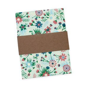 Freesia Floral Pocket Square - Packaging - Knotty Tie Co.