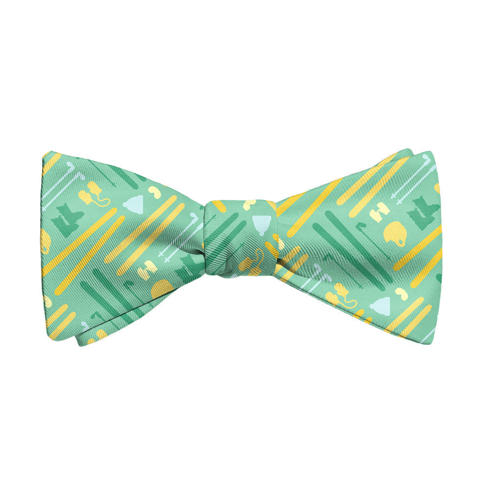 Fresh Pow Bow Tie - Adult Extra-Long Self-Tie 18-21" - Knotty Tie Co.