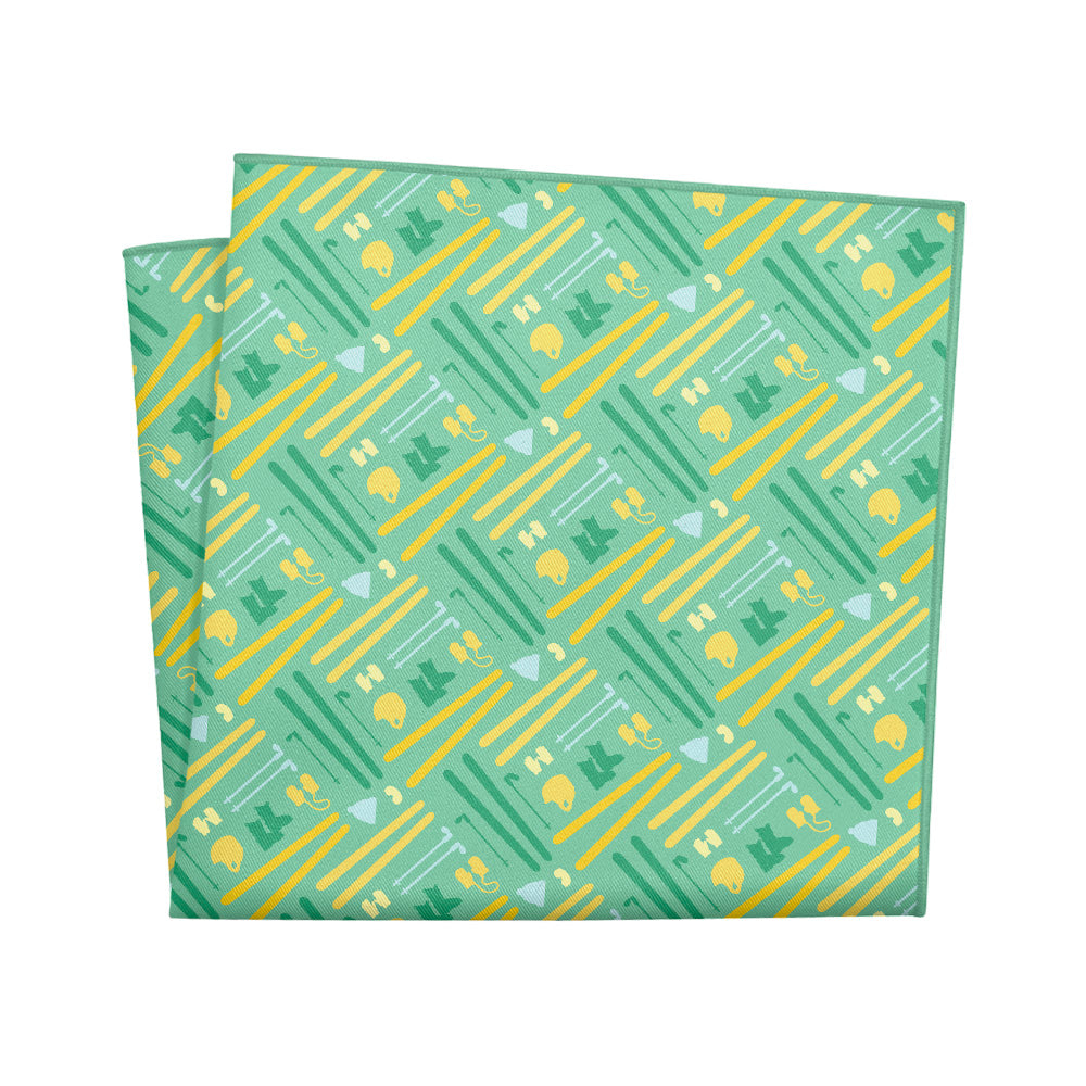 Fresh Pow Pocket Square - 12" Square - Knotty Tie Co.