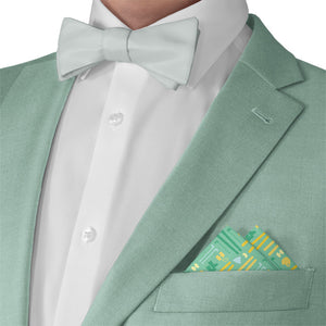 Fresh Pow Pocket Square - Matching Bow Tie - Knotty Tie Co.