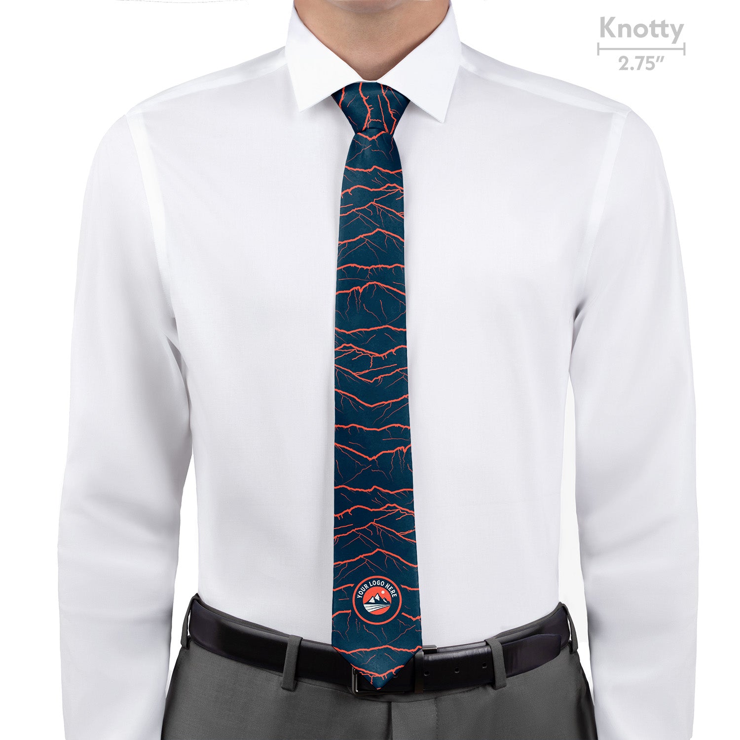 Custom Front Range 1 Logo Tie - Knotty - Knotty Tie Co.