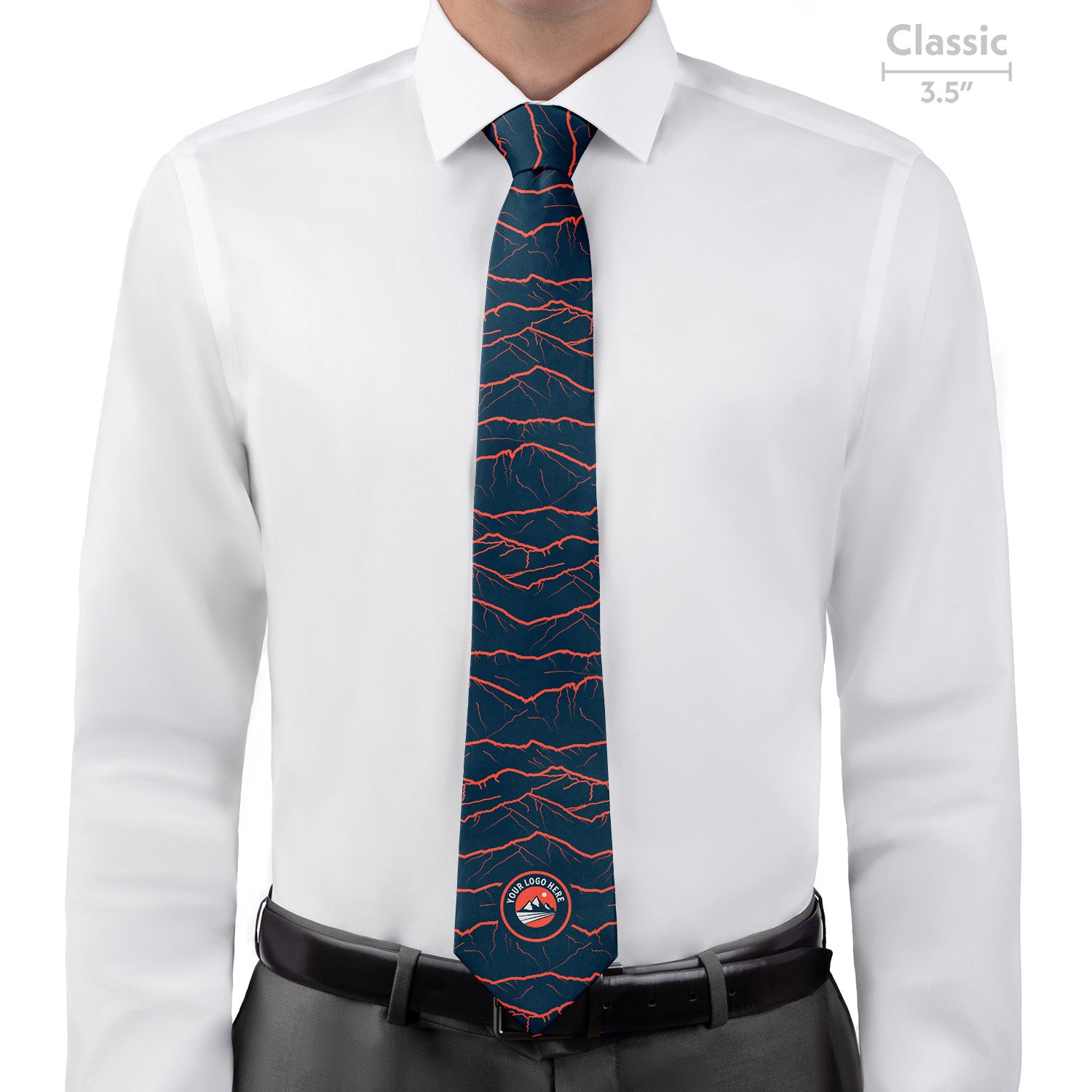 Custom Front Range 1 Logo Tie - Classic - Knotty Tie Co.