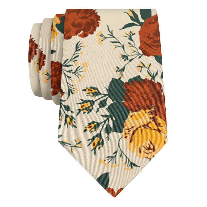 Full Bloom Floral Necktie