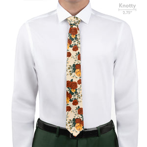 Full Bloom Floral Necktie