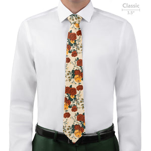 Full Bloom Floral Necktie