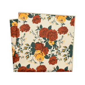 Full Bloom Floral Pocket Square