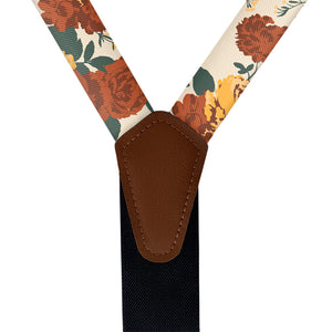 Full Bloom Floral Suspenders