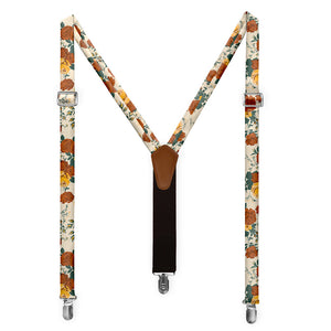 Full Bloom Floral Suspenders