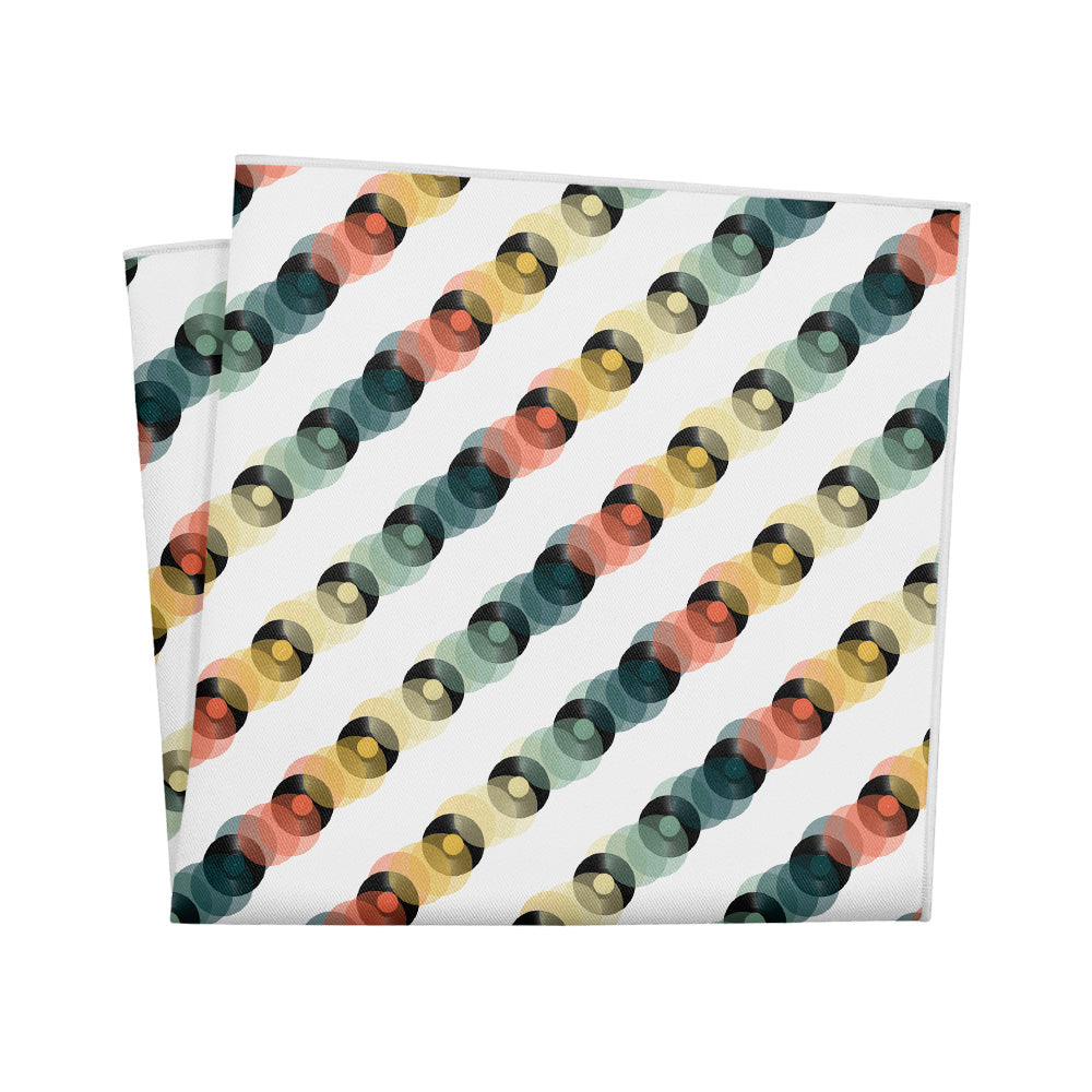 Funky Tunes Pocket Square - 12" Square - Knotty Tie Co.