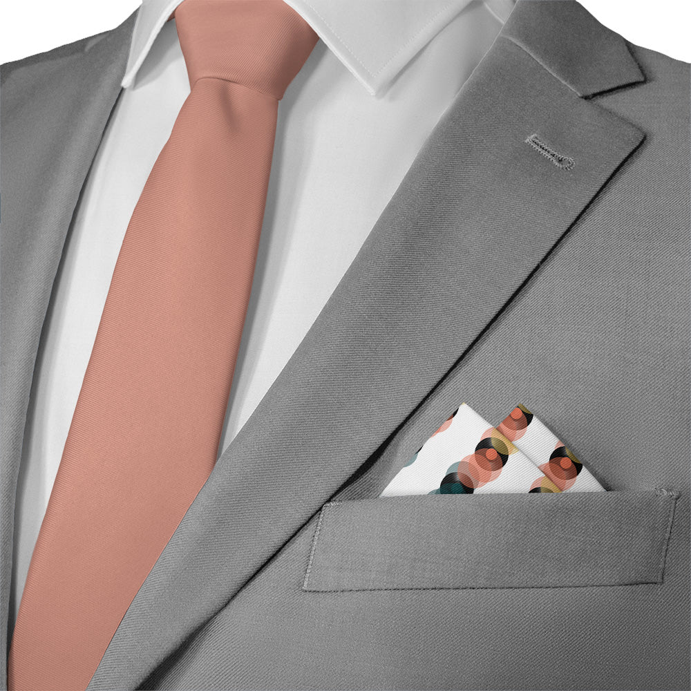 Funky Tunes Pocket Square - Matching Necktie- Knotty Tie Co.