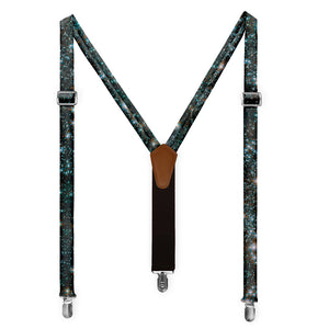 Galaxy Suspenders - Full Front View - Knotty Tie Co.