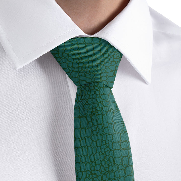 Gator Skin Necktie - Rolled - Knotty Tie Co.