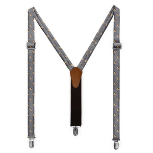 German Shepherd Suspenders - Full Front View - Knotty Tie Co.