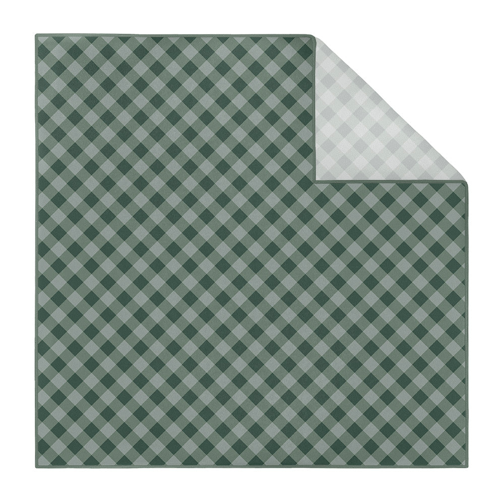 Gingham Plaid Pocket Square - Printed - Knotty Tie Co.