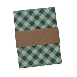 Gingham Plaid Pocket Square - Packaging - Knotty Tie Co.